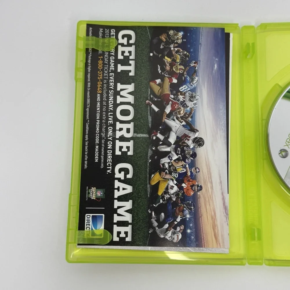 Xbox 360 Madden NFL 25 2014 Complete CIB Game w/ Inserts Tested Working